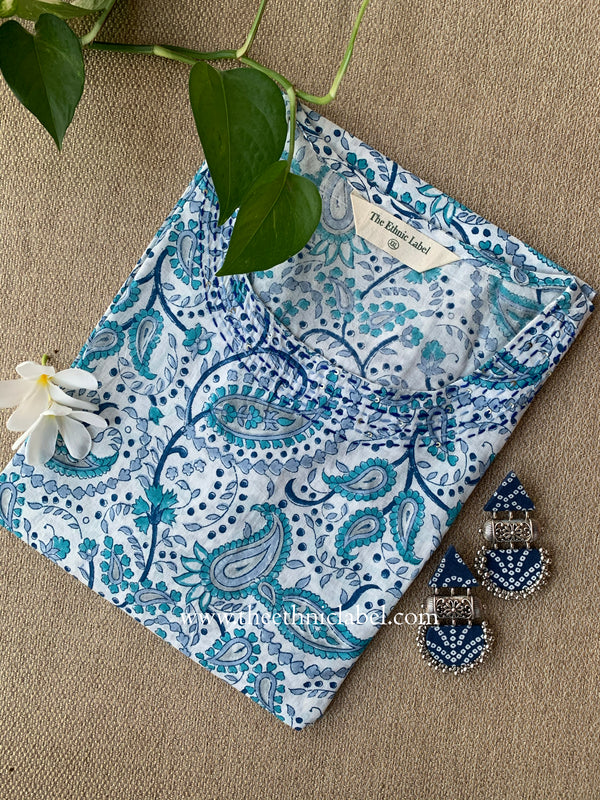 "Kairi" Handwork Cotton kurta