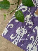 "Nilika" Ikat Cotton kurta - Big Size