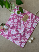 "Prabha" Katha Cotton kurta - Big Size