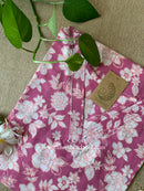 "Prabha" Katha Cotton kurta - Big Size