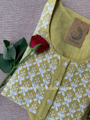 "Aabha" Embroidered Kurta with Pants (2pc)