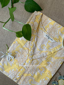 "Roshni" Buttoned Cotton kurta