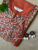 "Sara" Handwork Cotton kurta