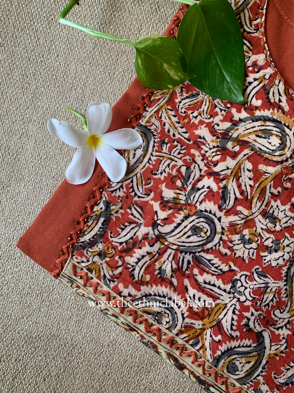 "Sara" Handwork Cotton kurta