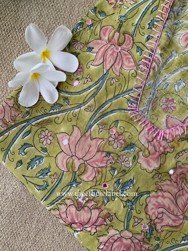 "Tapasvi" Handwork Cotton kurta