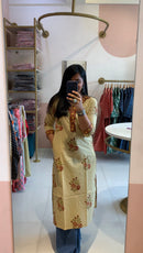"Sandhya" Bagru Cotton kurta