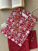 "Archita" Hand Block Printed Kurta with Straight Pant-2pc