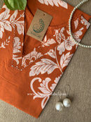 Narangi Printed Cotton kurta