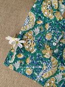 "Mahru" Block Printed Cotton Short kurta