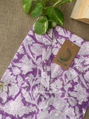 "Sia" Block Printed Cotton kurta