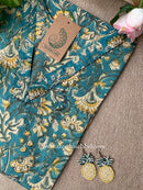 Maahi Block Printed Cotton kurta- XL