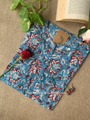 "Hawa" Block Printed Cotton Short kurta