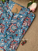 "Hawa" Block Printed Cotton Short kurta