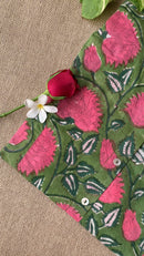 "Lekha" Block Printed Cotton Short kurta