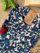 "Dabu" Block Printed Cotton Short kurta