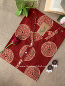 "Shaivi" Kantha Cotton kurta - Big Size- 5XL