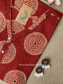 "Shaivi" Kantha Cotton kurta - Big Size- 5XL