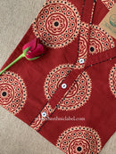 "Shaivi" Kantha Cotton kurta - Big Size- 5XL