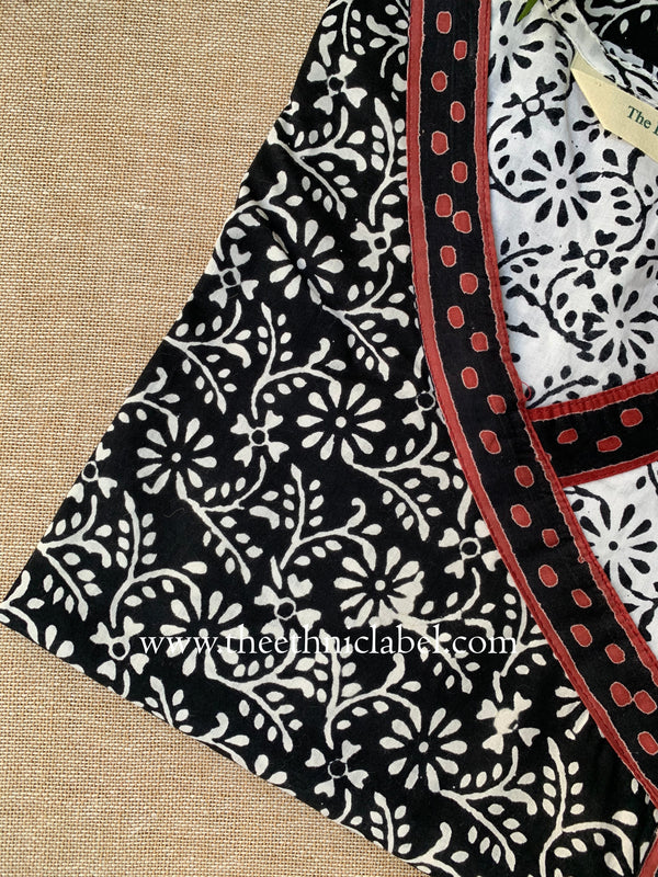 "Amiya" Hand Block Printed Cotton kurta