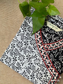 "Jeeya" Hand Block Printed Cotton kurta