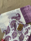 "Sangam" Cotton Kurta Set with Cotton Dupatta(3pc)