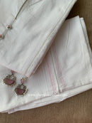 "Suhani" Laced Kurta with Straight Pant-2pc