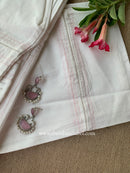 "Suhani" Laced Kurta with Straight Pant-2pc