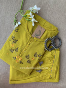 "Preeti" Embroidered Kurta with Straight Pant-2pc