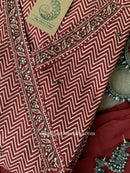 "Piya" Flared Kurta Set with Cotton Dupatta(3pc)