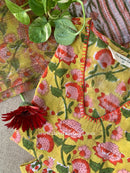 "Sulekha" Cotton Kurta Set with Kota Doria Dupatta(3pc)