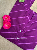 "Jamun" Lehriya Printed Cotton kurta