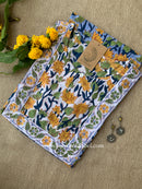 "Yuvika" Hand Block Printed Cotton kurta