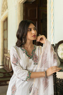 "Zoya" Cotton Kurta with pants(2pc)