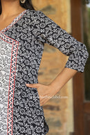 "Jeeya" Hand Block Printed Cotton kurta