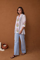 "Haya" Block Printed Cotton Short kurta