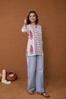 "Paak" Block Printed Cotton Short kurta