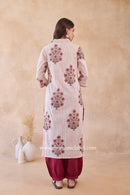 Zimal Hand Block Printed Cotton kurta
