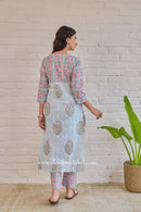 "Vyoma" Block Printed Co-ord Set (2pc)