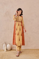 Dastaan Hand Block Printed Cotton kurta