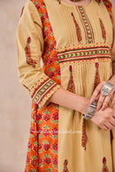 Dastaan Hand Block Printed Cotton kurta