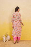 "Yuktii" Hand Block Printed Cotton kurta