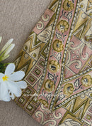 "Nivara" Hand Block Printed Bagru Cotton kurta
