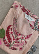 "Mumtaz" Hand Block Printed Bagru Cotton kurta