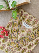 "Mittika" Hand Block Printed Bagru Cotton kurta