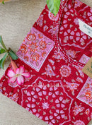 "Chhap" Hand Block Printed Cotton kurta