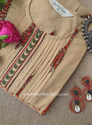Dastaan Hand Block Printed Cotton kurta