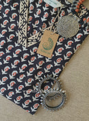 "Chhapai" Hand Block Printed Bagru Cotton kurta