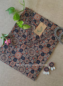 "Sulbha" Black Cotton kurta - Big Size
