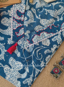 "Riva" Laced Cotton kurta