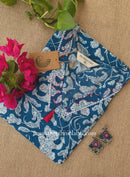 "Riva" Laced Cotton kurta